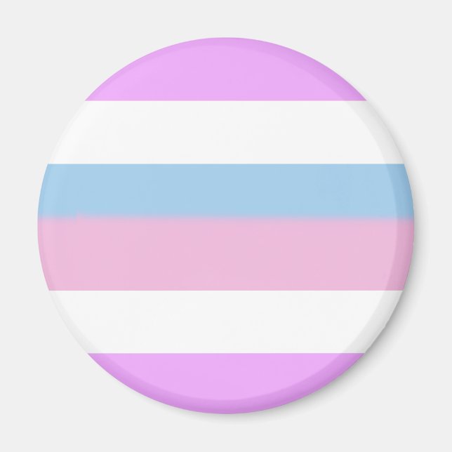 Imán Bandera de orgullo intersexual (Frente)
