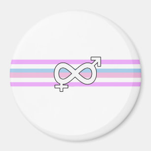 Imán Bandera de orgullo intersexual