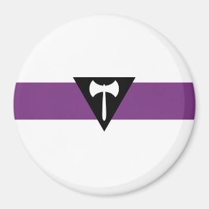 Imán Bandera de Orgullo Lesbiano