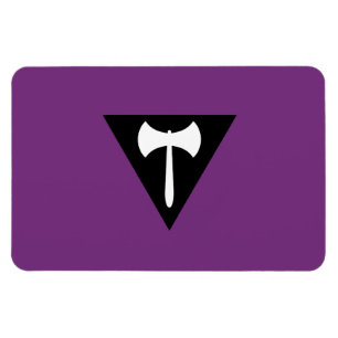 Imán Bandera de Orgullo Lesbiano