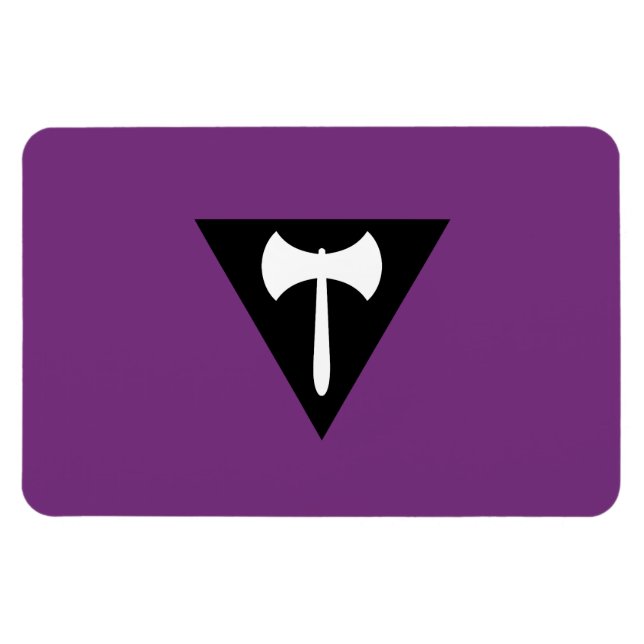 Imán Bandera de Orgullo Lesbiano (Horizontal)