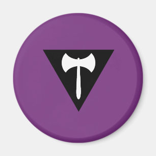 Imán Bandera de Orgullo Lesbiano