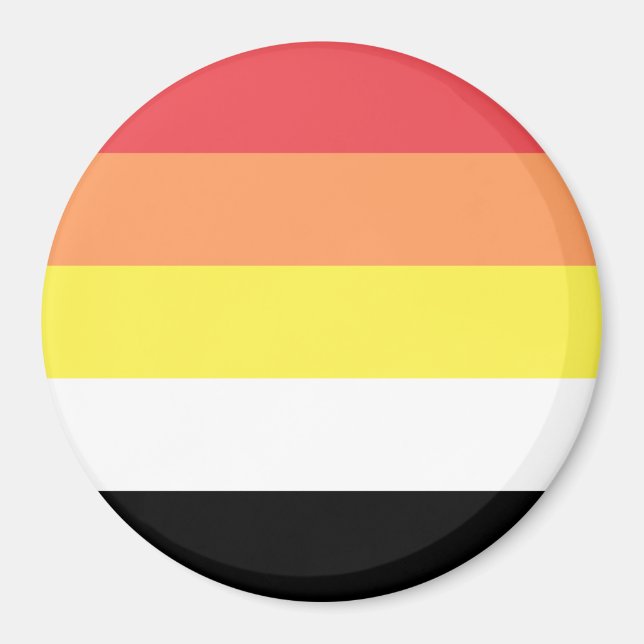 Imán Bandera de Orgullo Lithsexual (Frente)