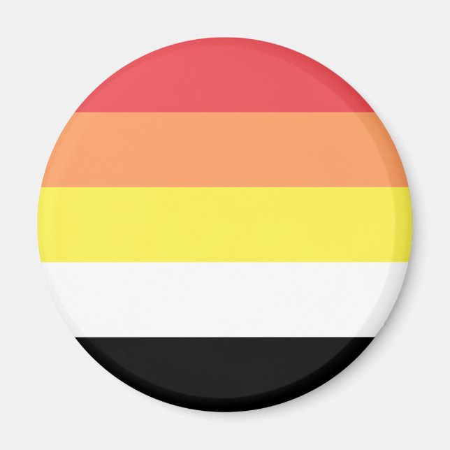 Imán Bandera de Orgullo Lithsexual (Frente)