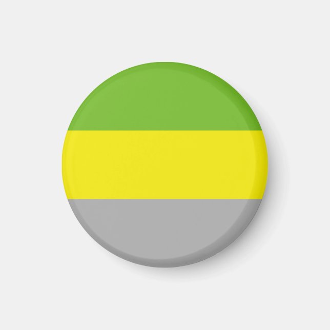 Imán Bandera de Orgullo Litromántico (Frente)