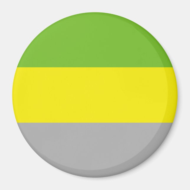 Imán Bandera de Orgullo Litromántico (Frente)