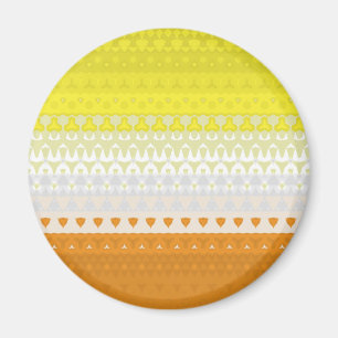 Imán Bandera de Orgullo Maverique Geométrica Boho Funky