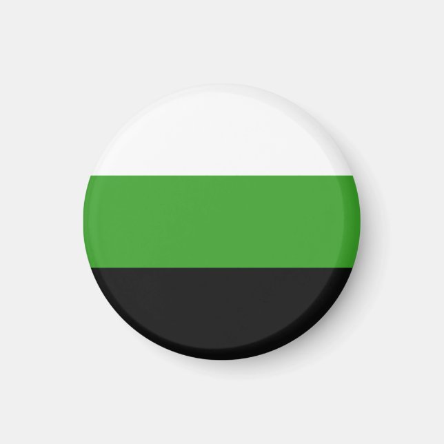 Imán Bandera de Orgullo Neutrois (Frente)