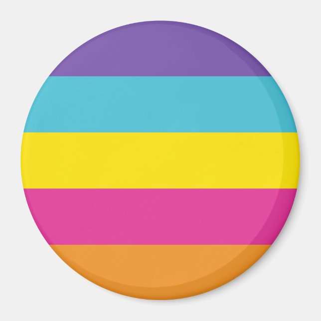 Imán Bandera de Orgullo No Binario de Género (Frente)