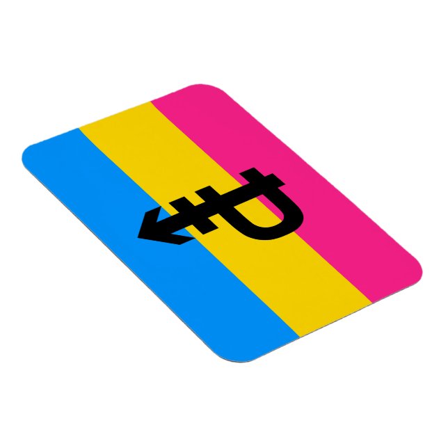Imán Bandera de Orgullo Pansexual (Lado Derecho)