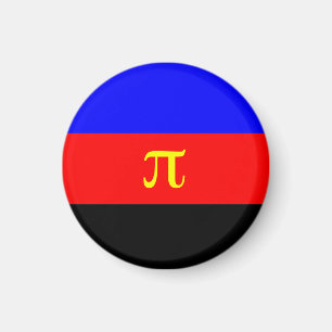 Imán Bandera de Orgullo Poliamoroso