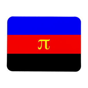 Imán Bandera de Orgullo Poliamoroso
