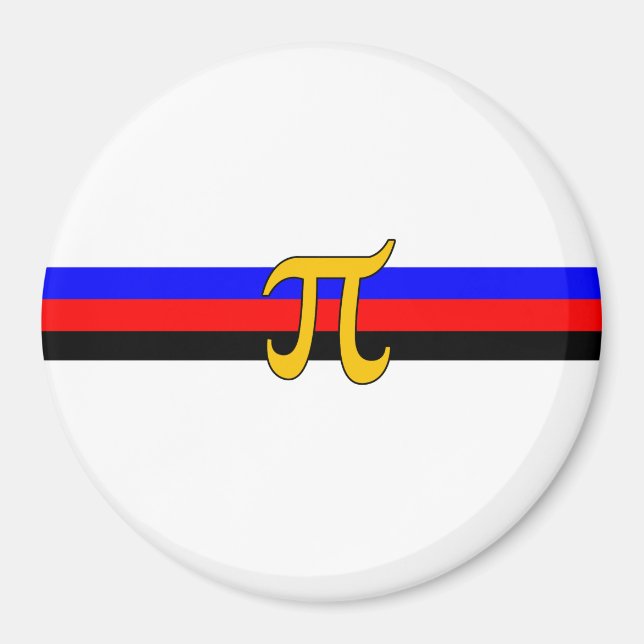Imán Bandera de Orgullo Poliamoroso (Frente)