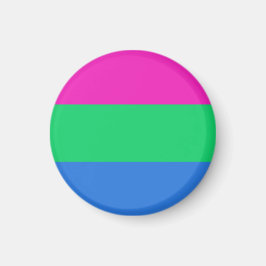 Imán Bandera de Orgullo Polisexual