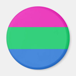 Imán Bandera de Orgullo Polisexual
