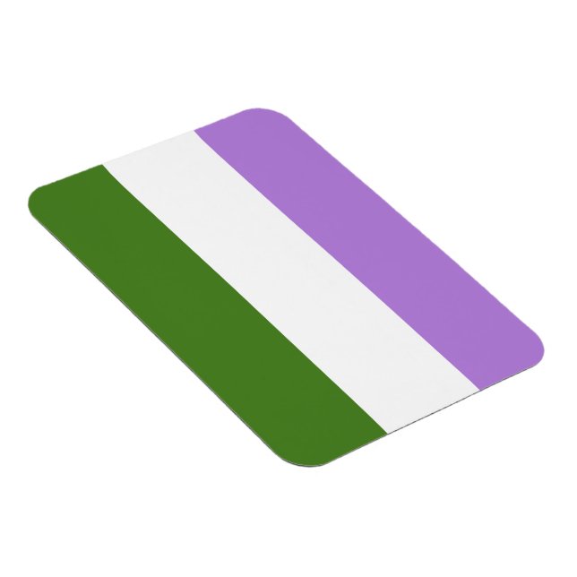 Imán Bandera de Orgullo Queer (Lado Derecho)