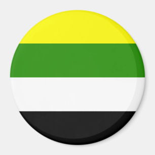 Imán Bandera de Orgullo Skoliosexual