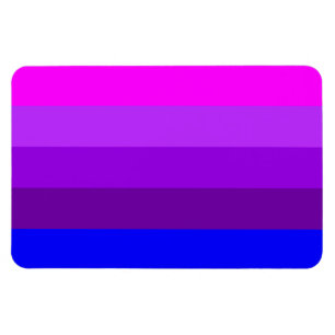 Imán Bandera de Orgullo Transgénero Alternativa