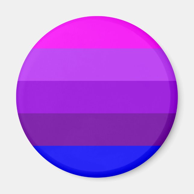 Imán Bandera de Orgullo Transgénero Alternativa (Frente)