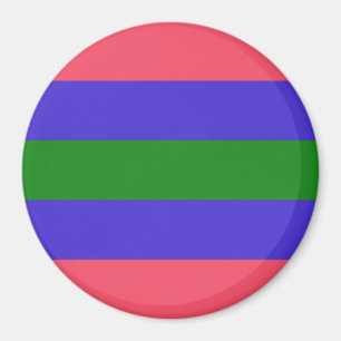 Imán Bandera de Orgullo Trigénero
