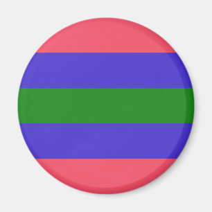 Imán Bandera de Orgullo Trigénero