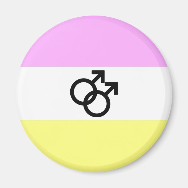 Imán Bandera de Orgullo Twink (Frente)