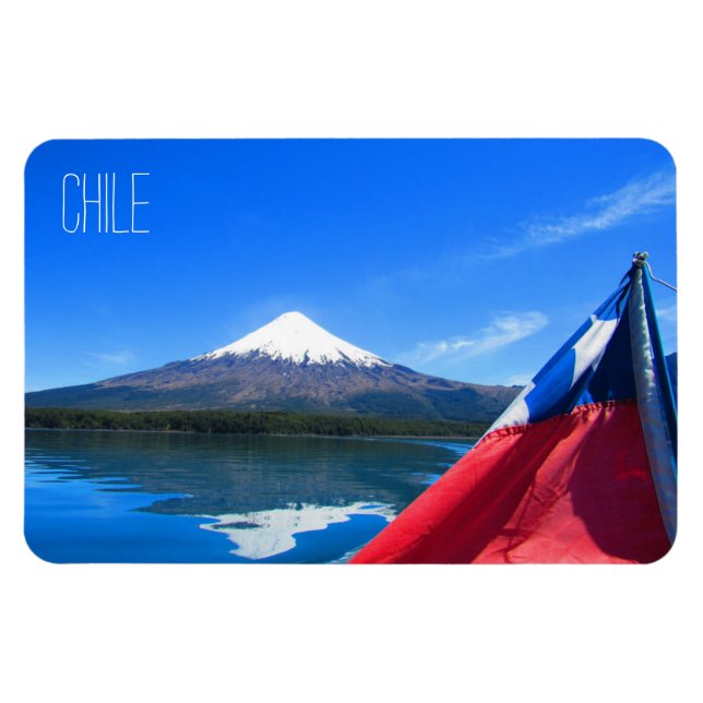 Imán bandera de osorno (Horizontal)