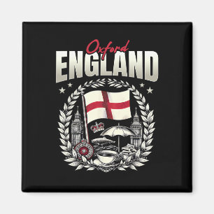 Imán Bandera de Oxford Inglaterra Recuerdo de vacacione