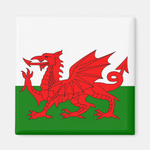 Imán Bandera de País de Gales