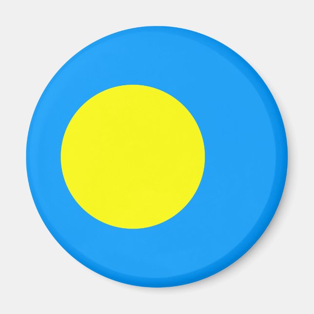 Imán Bandera de Palaos (Frente)