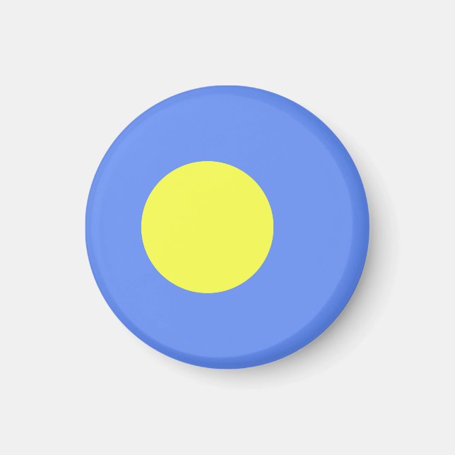 Imán Bandera de Palau (Frente)