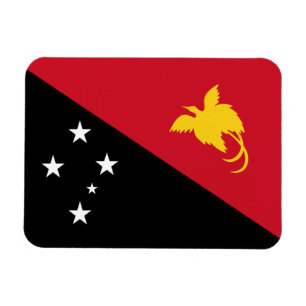 Imán Bandera de Papúa Nueva Guinea