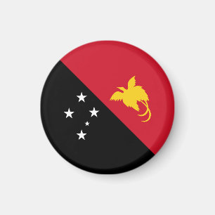 Imán Bandera de Papúa Nueva Guinea