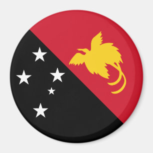 Imán Bandera de Papúa Nueva Guinea