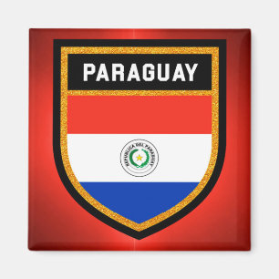 Imán Bandera de Paraguay