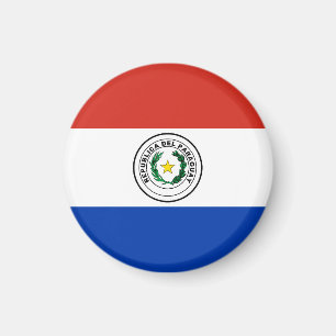 Imán Bandera de Paraguay