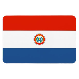 Imán Bandera de Paraguay