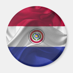 Imán Bandera de Paraguay