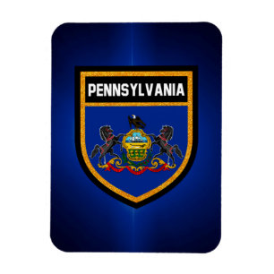 Imán Bandera de Pennsylvania