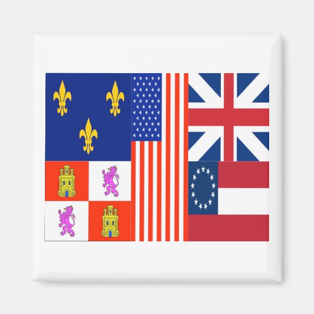 Imán Bandera de Pensacola (Frente)