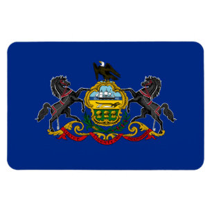 Imán Bandera de Pensilvania