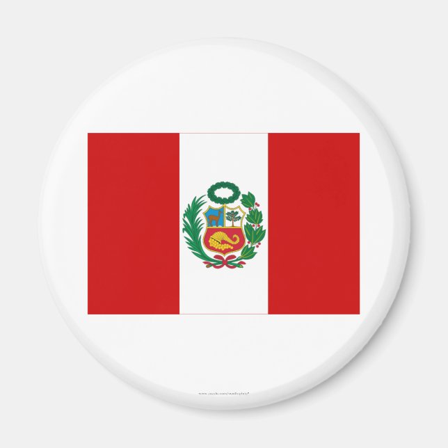 Imán Bandera de Perú (Frente)