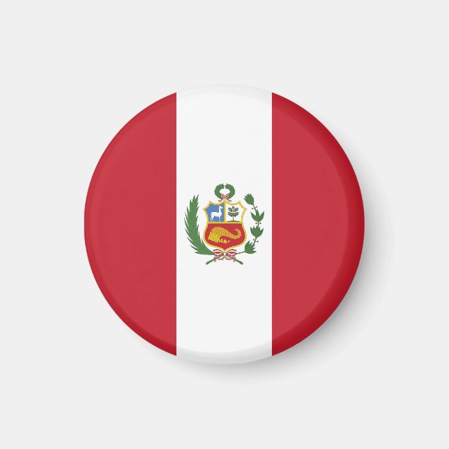 Imán Bandera de Perú (Frente)