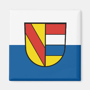 Imán bandera de Pforzheim ciudad alemania símbolo emble