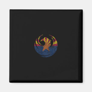 Imán Bandera de Phoenix Arizona Hogar Amor Vacaciones V
