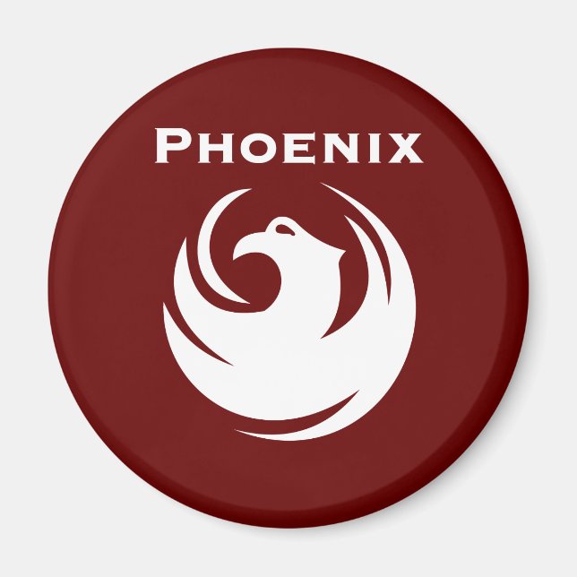 Imán Bandera de Phoenix City (Frente)