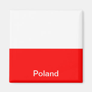 Imán Bandera de Polonia