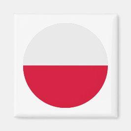 Imán Bandera de Polonia
