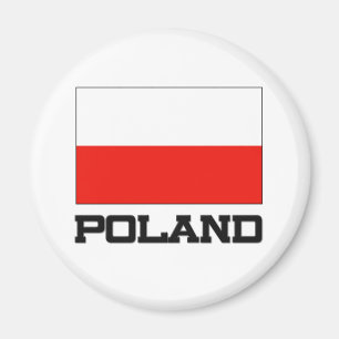 Imán Bandera de Polonia