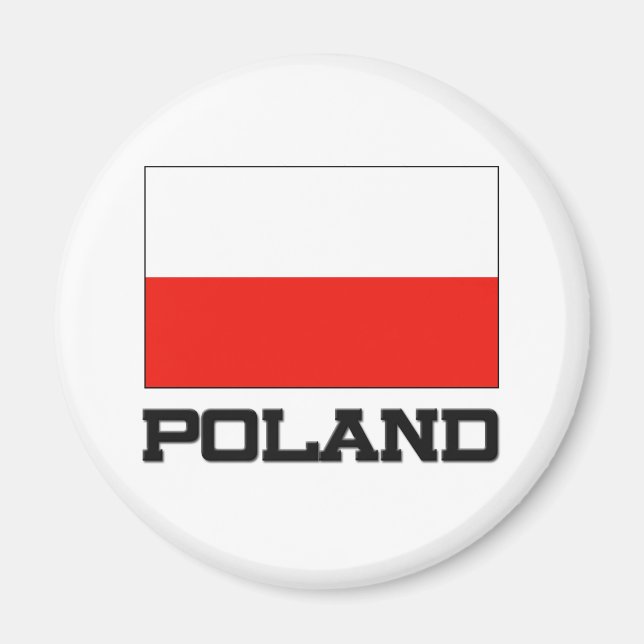 Imán Bandera de Polonia (Frente)
